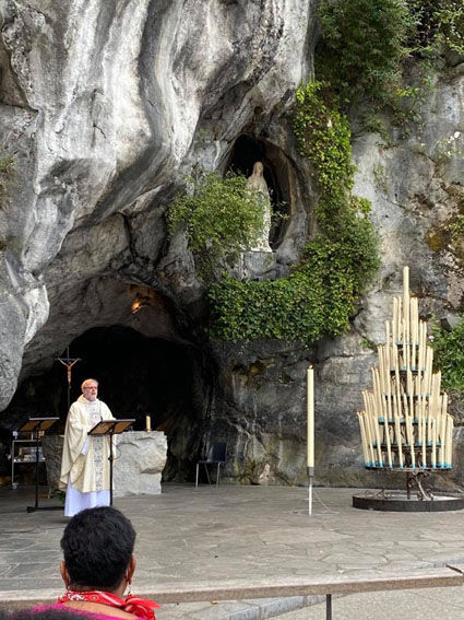 Lourdes August 2020 Grotte